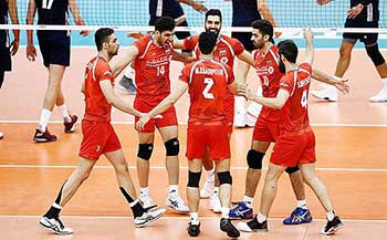 ایران صدر نشین لیگ ملت های والیبال 2019